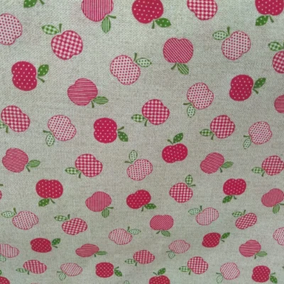 Tela de manzanas