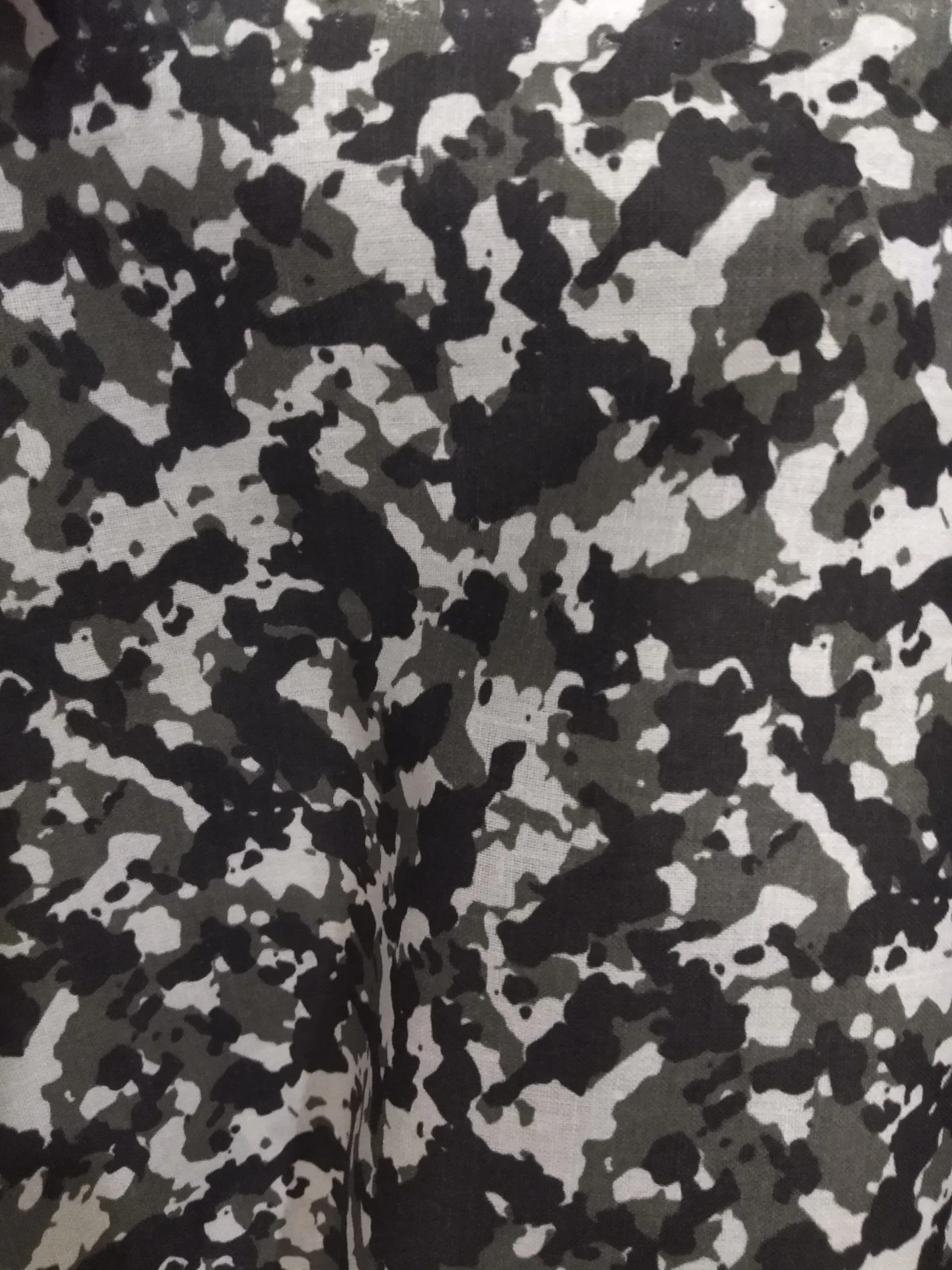 tela camuflaje negro