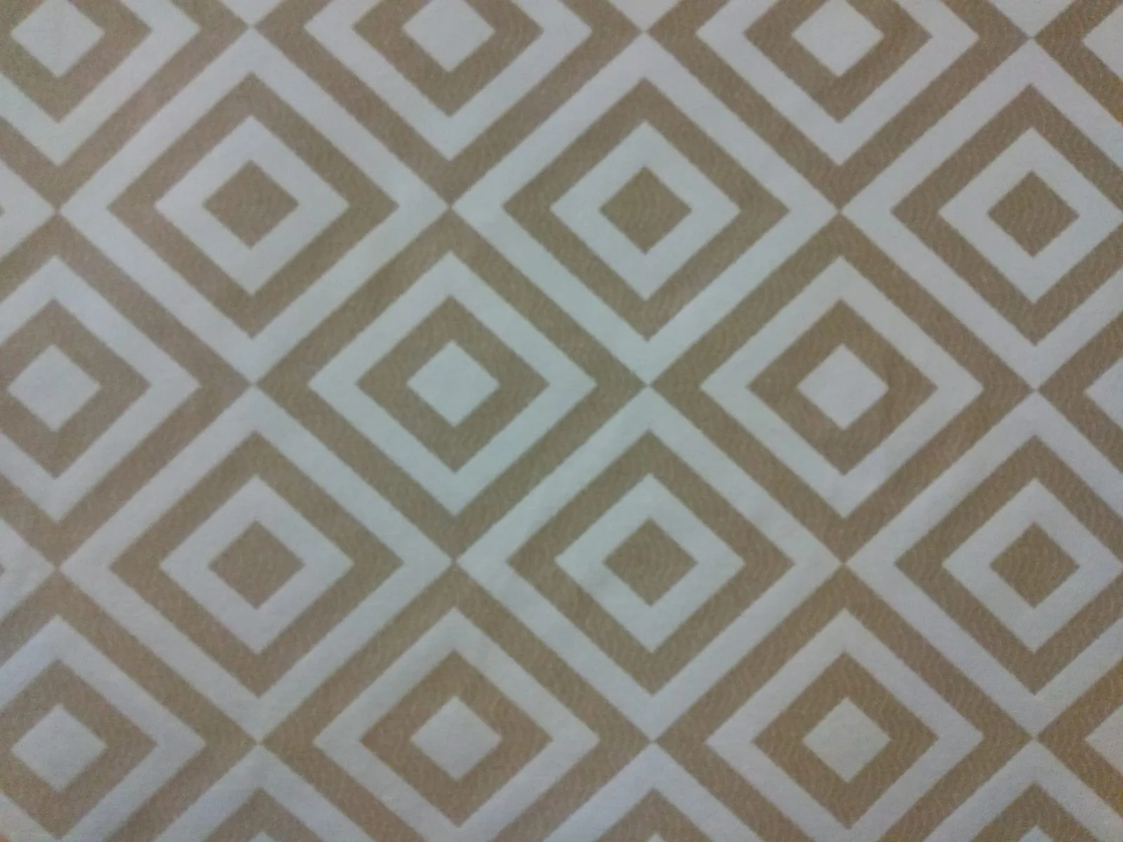 tejido geometric camel reversible ,280cm ancho para cortinas colchas ,tapetes,cojines, ect.