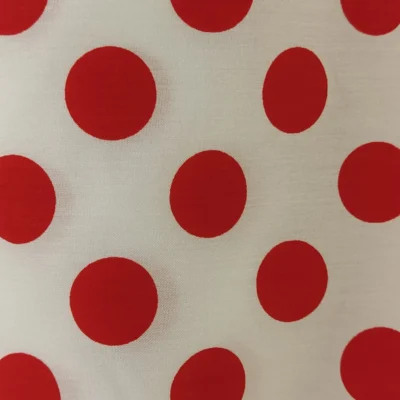 tela Lunar rojo y fondo blanco