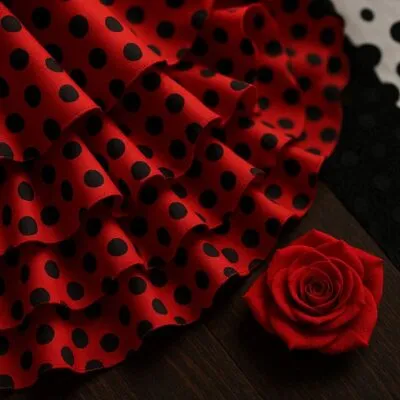 telas de flamenca